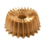 Nordic Ware 85777 Brilliance Bundt Pan, One Size, Gold