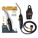 Bernzomatic BZ8250HT Reach Hose Torch, Trigger-Start Hose Torch with Included Holster for Fuel Canister