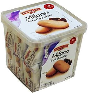 Pepperidge Farm, Milano, Cookies, Dark Chocolate, 22.5 oz, Multi-pack, 30 count - 0,75 OZ (21g) packs