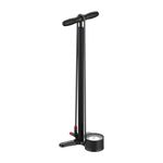 LEZYNE Black Classic Floor Drive Bicycle Pump | 220psi High Pressure, Aluminum Base, Mountain & Road Bike Pump