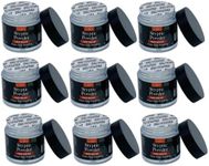 G.B.S Styptic Powder Jars for Shaving Nicks, Razor Cuts, Canker Sore (5gm Each) (9), White