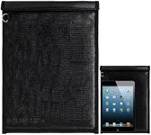 AtfArt Faraday Bag for Car Keys Fob Protector Faraday Bags Fireproof Waterproof Document Bag for IPAD RFID Signal Blocking Bag for Anti-Hacking NFC/WiFi/GPS/Important Documents(M-13.3 * 7.8 in)