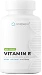 BIOGENIQUE Natural Vitamin E, 30 Softgels Vitamin E 400 IU 268 mg - Essential nutrient Maintain health, Antioxidant Support & Healthy skin - Pharmaceutical grade - Non-GMO