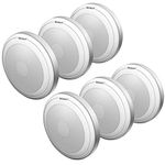 SOAIY 6 Pack Touch Light Battery Powered Touch Sensor LED Cabinet Lights,Magnet Stick-on Closet Light,Dimmable Push Light,LED Tap Night Lights for Kitchen,Bedroom,Stairs,Bar (Cool White, 5000K)