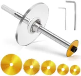 Inside Pipe Cutter for PVC Pipe, Cutter Tool Set with Scale Adjustable Depth Gauge, 5PCS Saw Blades and Hex Shank, Internal Plastic ABS Pipe Cutter Set