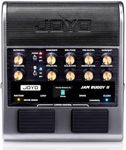 JOYO 10W Electric Guitar Combo Amp Multi-Effects Pedal Portable Amplifier with Footswitch,14 Amp Models,3-Band EQ,36 Drum Patterns & Looper,OTG Recording,Bluetooth for Practice(JAM Buddy II, Gray)