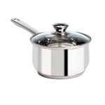 Ecolution Pure Intentions Stainless Steel 2-Quart Saucepan with Glass Lid