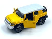 Metal Toy Car Toyota Cruiser Fortuner Legender SUV with Openable Doors, High Speed Car with Pull Back Sunroof Dual Tone Sports Car for Kids. (1:32)