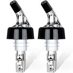 Automatic Measured Bottle Pourer - Quick Shot Spirit Measure Pourer Drinks Wine Cocktail Dispenser Home Bar Tools - 1oz/30ml (2 pack 1.5oz)