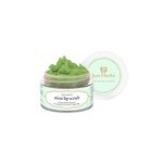 Just Herbs Ayurvedic Mint Lip Scrub For Dry,Chapped & Smoker Lips - SLS & Paraben Free 15gm