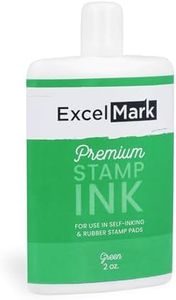 Self Inking Stamp Refill Ink - 2 oz. - Green Ink