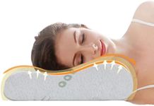 Ecosafeter 2026 Upgrade Memory Foam Pillow- Cervical Orthopedic Deep Sleep Neck Pillow-Superior Comfort for Neck Shoulder Pain Sleeping