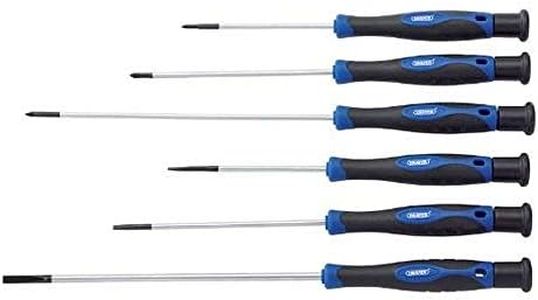 Draper PSS6XL Extra Long Precision Screwdriver Set Blue