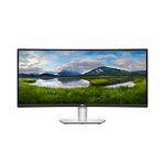 Dell S3423DWC USB-C 34 Inch WQHD (3440x1440) 21:9 1800R Curved Monitor, 100Hz, VA, 4ms, AMD FreeSync, 99% sRGB, Built-in Speakers, USB-C, 2x HDMI, 3x USB, 3 Year Warranty