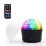 axGear Bluetooth Speaker Crystal RGB Disco LED Light Ball/Night Light Sound Activated