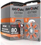 Rayovac Extra 80-PACK Hearing Aid B