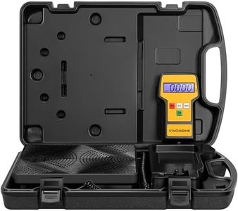 VIVOHOME High Precision Electronic Digital Refrigerant Charging Weight Scale with Case for HVAC 220LB