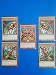 Exodia The Forbidden One - YuGiOh Legendary Decks II Yugi's God Card 5 Card Set LDK2-ENY04, LDK2-ENY05, LDK2-ENY06, LDK2-ENY07, LDK2-ENY08