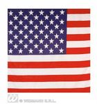 Usa American Stars And Stripes Flag Bandana 55X55Cm Biker Head Wrap Scarf