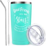 Panspace Best Friend Tumbler, Friend Gifts for Women Men - 20oz Insulated Tumbler Cup with Straw and Lid, Best Friend Birthday Gifts for Women Friendship Bestie Gifts for Women Friends Female