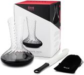 Üllo Aerating Decanter Accessory set, Made from Lead-Free Crystal Glass with Included Cleaning Brush and Storage Bag