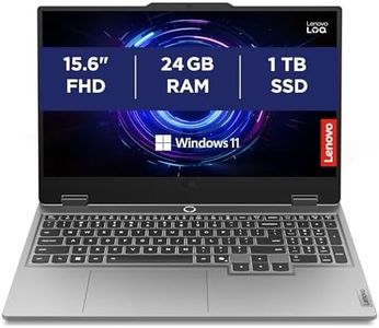 Lenovo LOQ 15IRX10 Gaming Laptop - NVIDIA GeForce RTX 5050 8GB GDDR7, Intel Core i5-13450HX, RAM 24GB, 1TB SSD, Display 15.6" FHD (1920x1080) 144Hz, Windows 11 Home, White Backlit Keyboard - Luna Grey