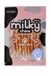 Dogaholic Milky Chews Sticks with Chicken Treat For Dog Above 2 Months (10 Pieces)