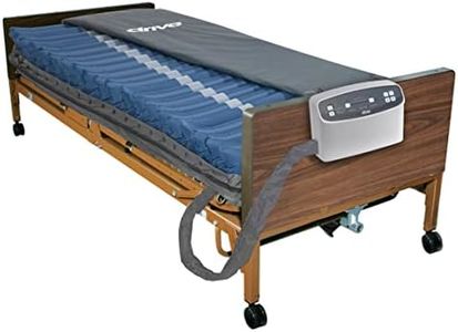 Drive Medical Med Aire Plus Low Air Loss Mattress Replacement System, 84 Inch x 36 Inch, Blue