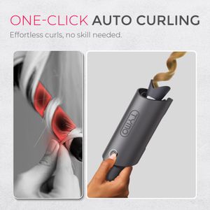 TYMO CURLPRO 1" Rotating Curling Iron – Professional Hair Styler