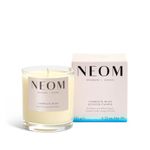 NEOM- Complete Bliss Scented Candle, 1 Wick | Blush Rose, Lime & Black Pepper | Essential Oil Aromatherapy Candle | Scent to De-Stress