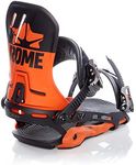 Rome Snowboards D.O.D. Snowboard Bindings, Orange, Small/Medium