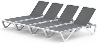 Domi Chaise Lounge Outdoor Set of 4