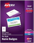 Avery Customizable Name Badges with