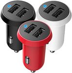 Car Charger 3 Pack USB Cigarette Li