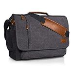 Estarer 17.3 Inch Laptop Bag Mens Messenger Shoulder Bag for Work Office