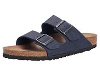 Birkenstock-Unisex-Arizona-Blue-Sandals 10-10.5-B(M)-US-Women/8-8.5-D(M)-US-Men