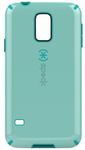 Speck Products Samsung Galaxy S5 CandyShell Case-Retail Packaging, Aloe Green/Caribbean Blue