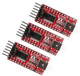 3PCS FT232RL Modules USB to TTL USB Adapter FTDI Mini Serial Converter Adapter Module 3.3V 5V 6 Pins FT232R Breakout FT232RL USB to Serial Mini USB to TTL Adapter Board for Arduino