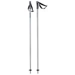 HEAD Unisex - Adult Multi Aluminium Black Ski Poles, Brushed Aluminium/Black, 120