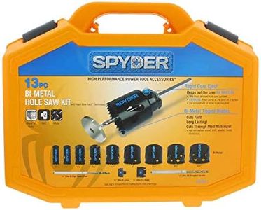 Spyder 600887 13 piece Bi-metal hole saw kit