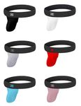 Arjen Kroos Mens Jockstrap Underwear Sexy 6-Pack Breathable Jock Straps Athletic Supporter