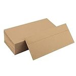 100 Pack #10 Business Envelopes 4-1/8 x 9-1/2 in Mailing Envelopes for Office, Business Letterhead, Invoices, letters, Secure Mailing, Unique Invitations & Announcements (Kraft Brown)