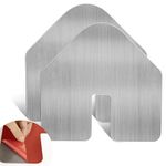 U0U Bow Guard for Boats,Boat Bow Protector with Adhesive,Stainless Steel Boat Keel Guard for Protecting Ships from Wear and Scratches