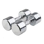 FratiiSingh Alloy Steel Fixed Dumbbells- Pack of 2 (7.5kg)