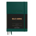 The Official Bullet Journal Edition 2 - Notebook Built for BuJo, Medium A5 204 Pages of 120gsm Paper, With Bujo Pocket Guide (Green23)