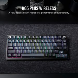 Corsair K65 Plus Wireless Mechanical Keyboard – Compact RGB Gaming