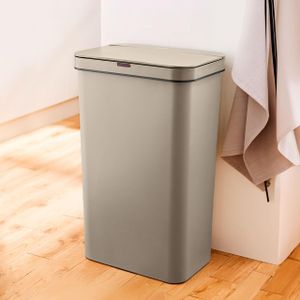 Tower 50L Sensor Bin – Touchless Kitchen Waste Bin, Latte