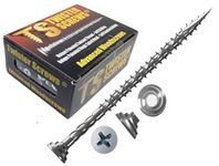 Twister Screws Advanced Multipurpose Wood screw, Unique Patented design, Self Drilling, Self Countersinking, Ultra sharp Quick Grab Point (100, 5x120mm)