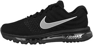 NIKE Mens Air Max 2017 Running Shoes Black/White/Anthracite 849559-001 Size 10