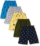 T2F Boy's Boxer (BYS-Shorts-S7_Multicolor_13-14 Years)